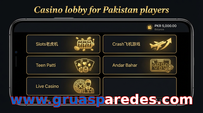 Lobby view of Www.gruasparedes.com for Pakistan users
